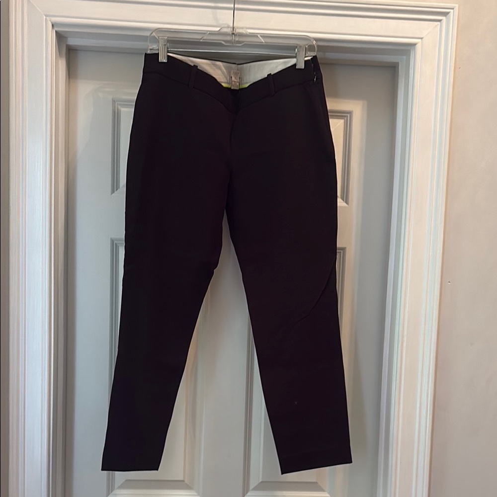 J. Crew Women's Black Ankle Pants